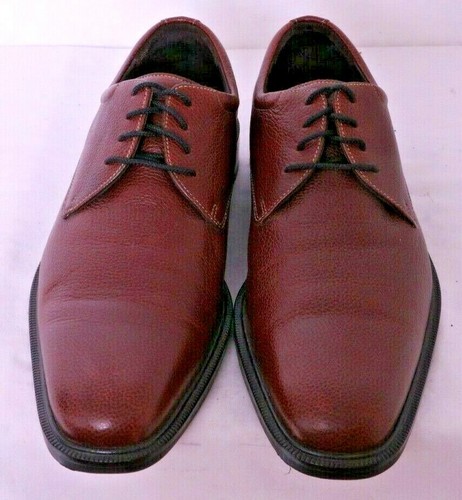 Cole Haan C04982 Air Johnson Brown Plain Toe Leather Oxford Shoes Men's 10 M - Picture 5 of 9