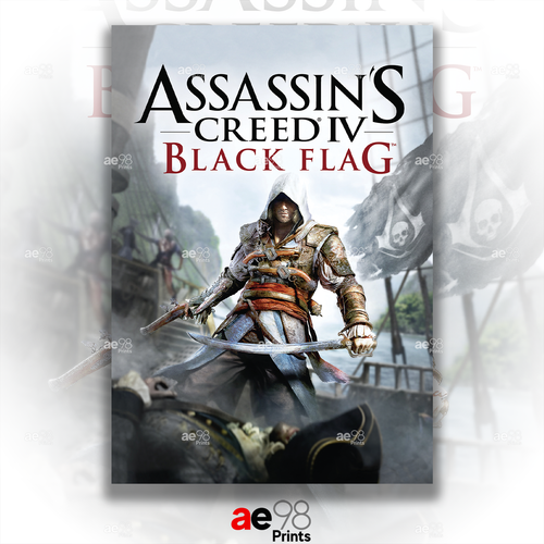 Assassins Creed Game Poster Ubisoft Print Art Wall Decor HD Cover A3 A4 ED045 - 第 11/27 張圖片