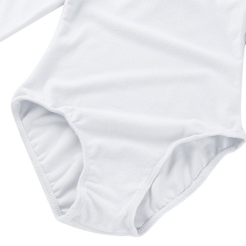 Girls Long Sleeve Ballet Dance Leotard Gymnastics Unitard Dancewear Costume - Picture 24 of 80