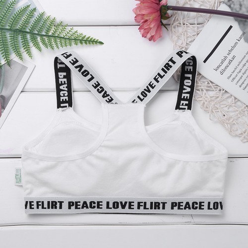 Girls Kids Training Bra Teenage Cotton Bralette Sports Underwear Ballet Leotard - Picture 12 of 77