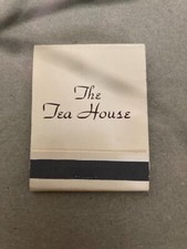 Livre d'allumettes maison de thé Bullocks