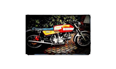 900 gts Bike Motorcycle A4 Retro Metal Sign Aluminium