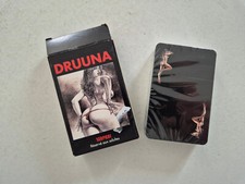 Jeu de cartes Vintage Réservé aux adultes - DRUUNA - Serpieri - Ed. Le Diouris