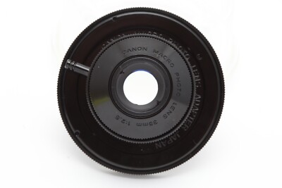 美品_CANON キヤノン MACRO PHOTO LENS 35mm F2.8 Macro Photo Lens 35mm f/2.8 - Canon Camera Museum