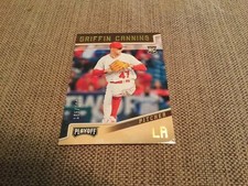 2019 Panini Playoff Griffin Canning Rookie Gold 185/199 Los Angeles Angels
