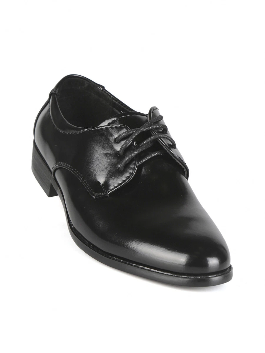 BONINO G02B-12 Scarpe Scuola Bambino In Pelle Blu Navy - Collegiali Con Punta Rinforzata, Qualità E Comfort