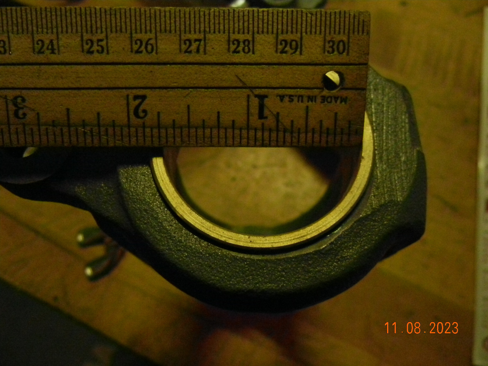 VINTAGE DELTA ROCKWELL DRILL PRESS MORTISE ATTACHMENT WITH 5/16 CHISEL