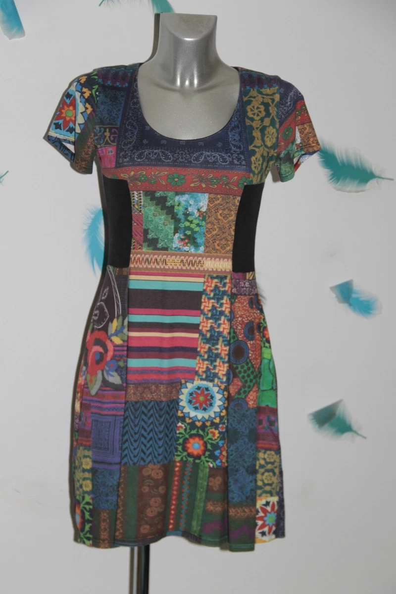 ROBE FEMME DESIGUAL Taille S Couleur Bleu Neuf!!! EUR 39,00 - FR