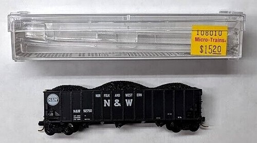 MTL Micro-Trains 108010 Norfolk Western NW 92748 3 bahías tolva | Zustand: New