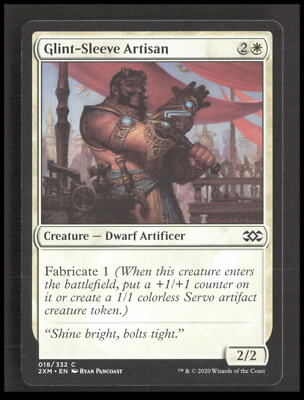 MTG Glint-Sleeve Artisan 18 Common Double Masters Card CB-1-3-B-26