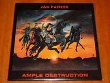 JAG PANZER AMPLE DESTRUCTION LP *LTD* EU PRESS VINYL GLOSSY COVER 250 COPIES New