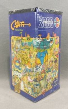 8665 Matt Human Zoo Heye Puzzle 2000 Pieces New Sealed Jigsaw 1993 OVP