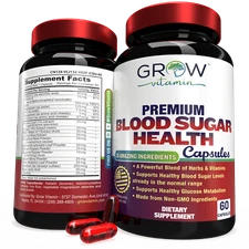 GROW VITAMIN Blood Sugar - 60 count