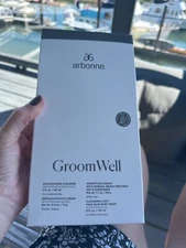Arbonne Groom Well Gift Set, Cleanser, Eye Cream, Weightless Cream & Wash