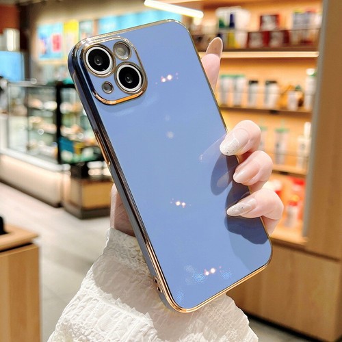 ShockProof Case For iPhone 16 15 14 Pro Max Plus 13 12 11 Plating Soft Cover - Zdjęcie 14 z 25