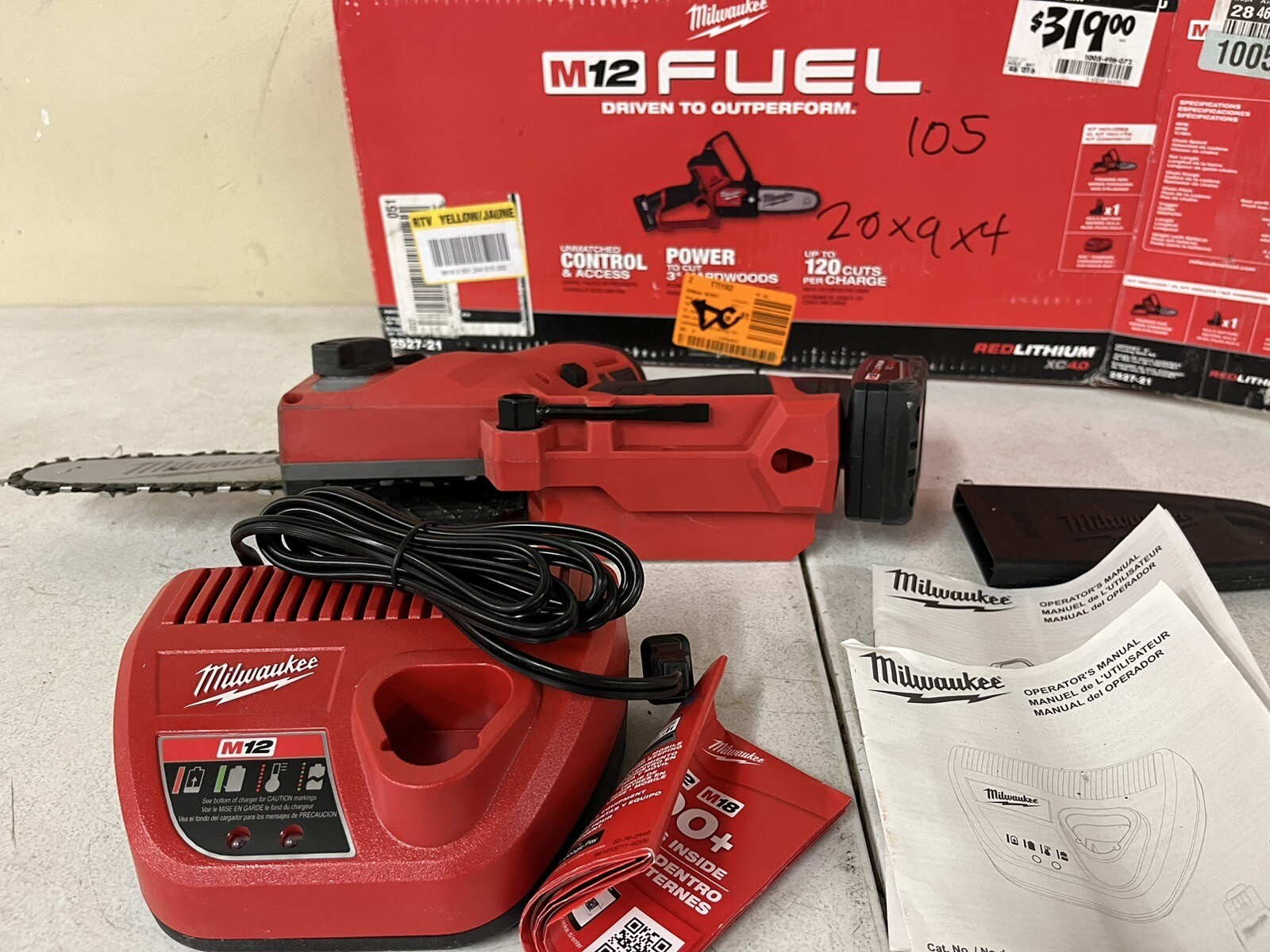 💥Milwaukee Tool 252721 M12 Fuel™ Hatchet™ Cordless 6” Pruning Saw Kit💥