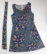 Ann Taylor Loft Womens Sleeveless Floral Dress Size M