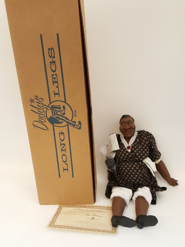 Daddy's Long Legs Puppe Ms. Hattie Hangtag + COA + Box Afroamerikanerin - Bild 6 von 16