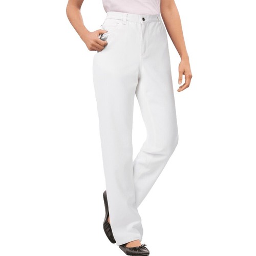 Pantalon J.Crew Blanc Cassé (Off White) Taille 6 - Coupe Cheville - 4 Poches - Occasion Très Bon État