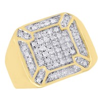 JFL Diamonds & Timepieces Diamantring Pinky 10K Gelbgold Herren