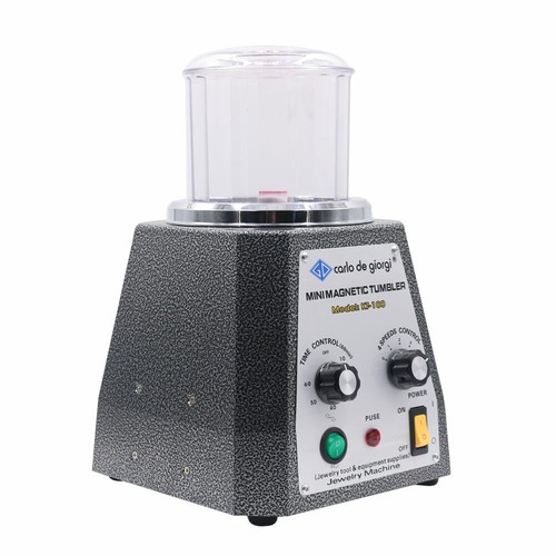 100mm Magnetic Tumbler Jewelry Polisher Finisher Finishing Machine 110V-220V - Picture 5 of 6