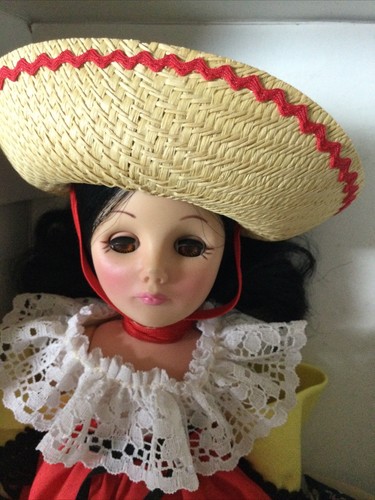 1975 Vintage Effanbee International MISS MEXICO 11 Zoll PUPPE im Karton - Bild 7 von 11
