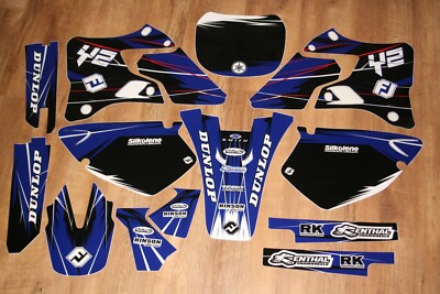 YAMAHA YZ250 YZ 250 DECALS GRAFIK STICKER KIT 1997 1998 1999 2001