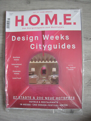 Magazin: ''H.O.M.E. / August 2023 - NEU noch in Folie -