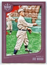 2019 Diamond Kings Framed Plum - #10 - Joe Wood - Boston Red Sox