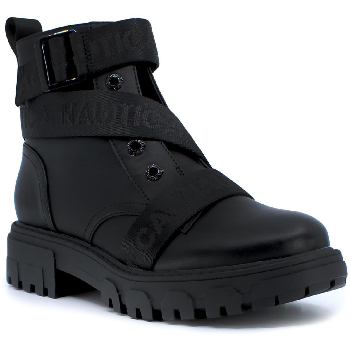 Женские ботильоны Nautica Arlette черного цвета размер 85 средний BM BHFO 5782 11990₽