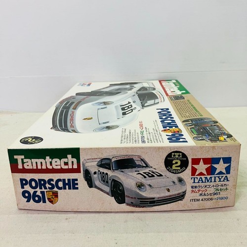 Tamiya Tamtech Porsche 961 Electric RC Car 1/24 Scale Vintage Tested - Picture 2 of 20