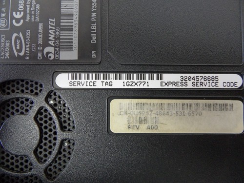 Dell Inspiron 2200 Laptop For Parts Posted Bios 60Gb Hard Drive Wiped * - Picture 7 of 10