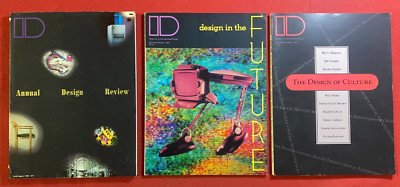 ID INTERNATIONAL DESIGN Lot 3 Zeitschriften Jahrgang 1988 Magazin USA