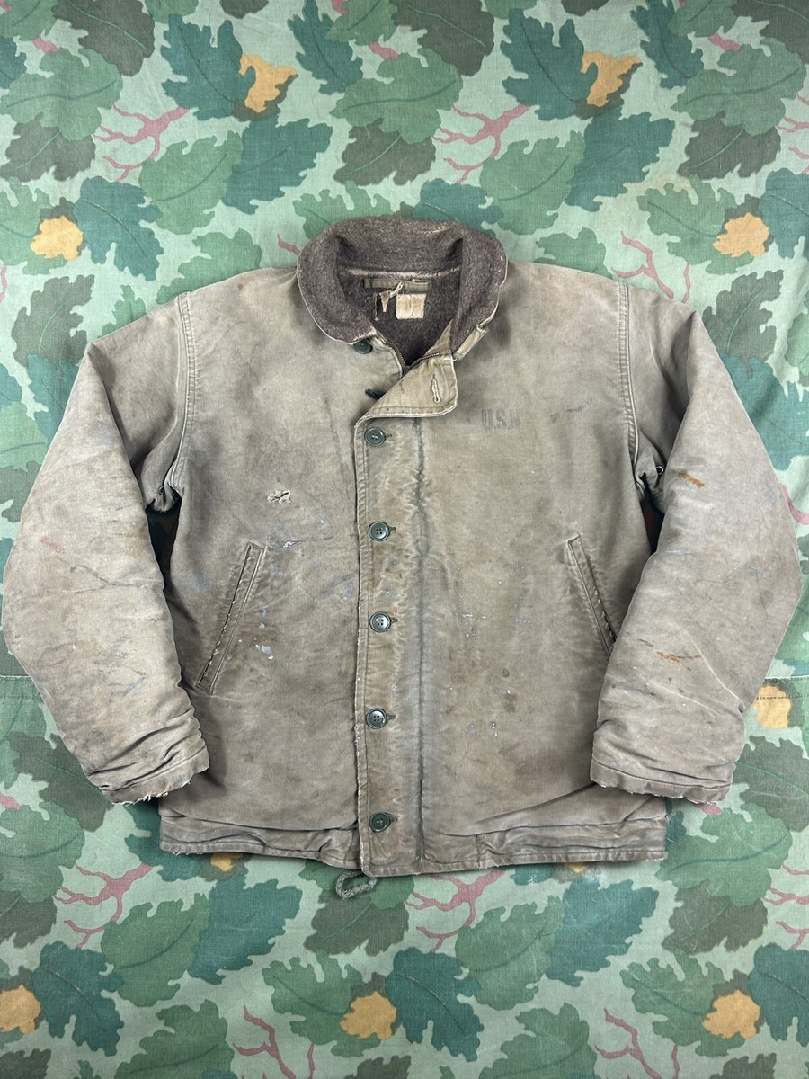 40年代〜50年代 Vintage N-1 Deck Jacket Vintage WWII N-1 Deck Jacket SZ 40 | Vintage Military N1