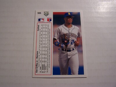 Ken Griffey Jr Upper Deck Card #555 | eBay