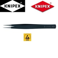 Knipex 92 28 69 Esd PräZisionspinzette 130Mm Rostfrei Antimagnetisch 17G Leicht