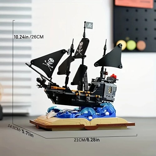 Magic Book ¤ Black Pearl (Piratenschiff) ¤ Bauset 919 Teile ¤NEU + Hinweis - Bild 3 von 5