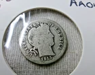 1913 P SILVER BARBER DIME