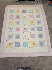 Pottery Barn Kids Daisy Quilt & Sham - Twin Size