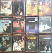 CLINT EASTWOOD DVD- Dirty Harry Series, Invictus, Mystic River, Bird, Unforgiven