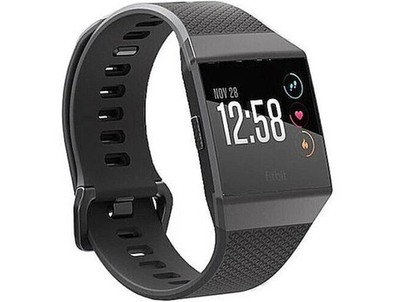 Fitbit GPS Smart Watch, Charcoal/Smoke Gray