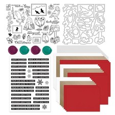 Hero Arts MY MONTHLY HERO November 2023 Kit Stamps Dies Magical Mail Owls Xmas