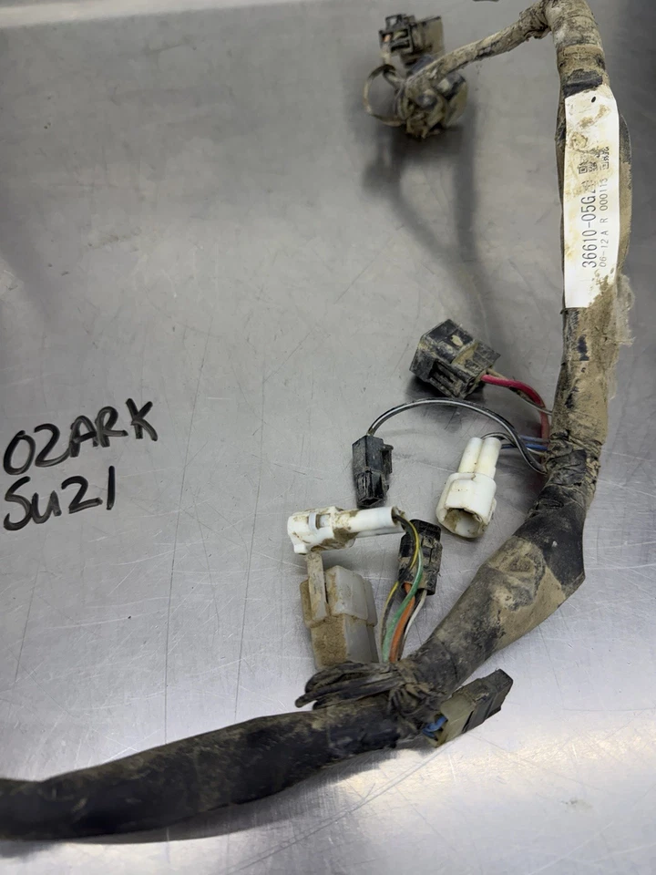 02 03 04 05 06 Arnés de cableado OEM LTF250 36610-05G00 Suzuki Ozark 250 Foto 3 de 4