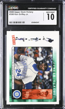 2000 Upper Deck Victory Hor Version Ken Griffey Jr HOF 399 CGC Gem Mint 10