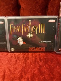 Final Fantasy, 2 3 Nintendo NES, Super Nintendo Custom Cases *NO GAMES* Lot