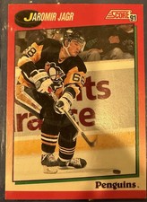 1991-92 Topps Jaromir Jagr Rookie