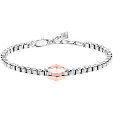 Bracciale uomo/ragazzo gioielli Morellato MOTOWN SALS111 acciaio e pvd rosa