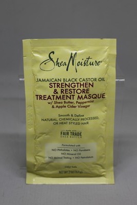 Shea Moisture Jamaican Black Castor Oil Treatment Masque - 2 oz. - New