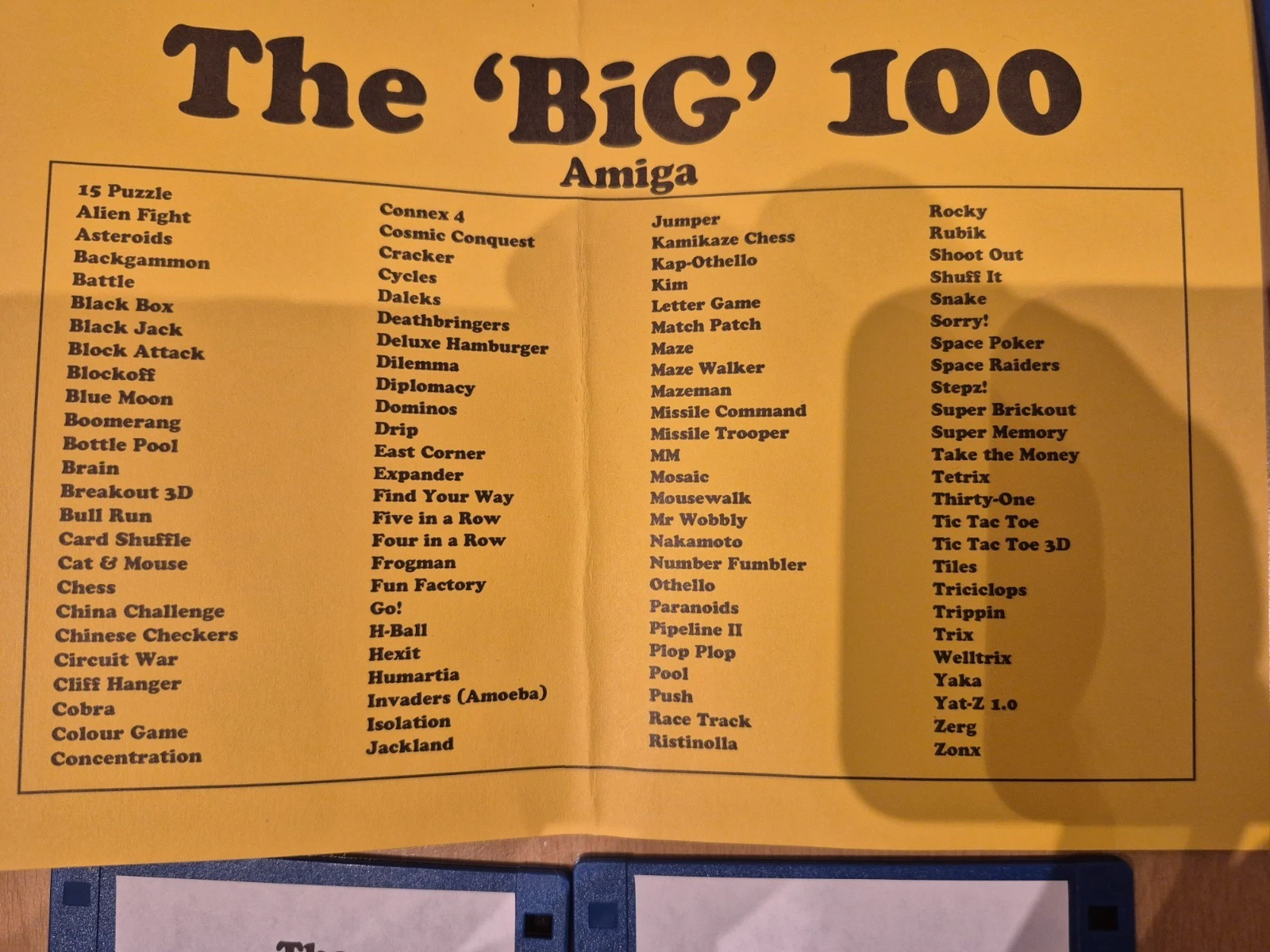 Additional photo for Complete Amiga 500 Game Collection: The BIG 100 (7 Floppy Disks)