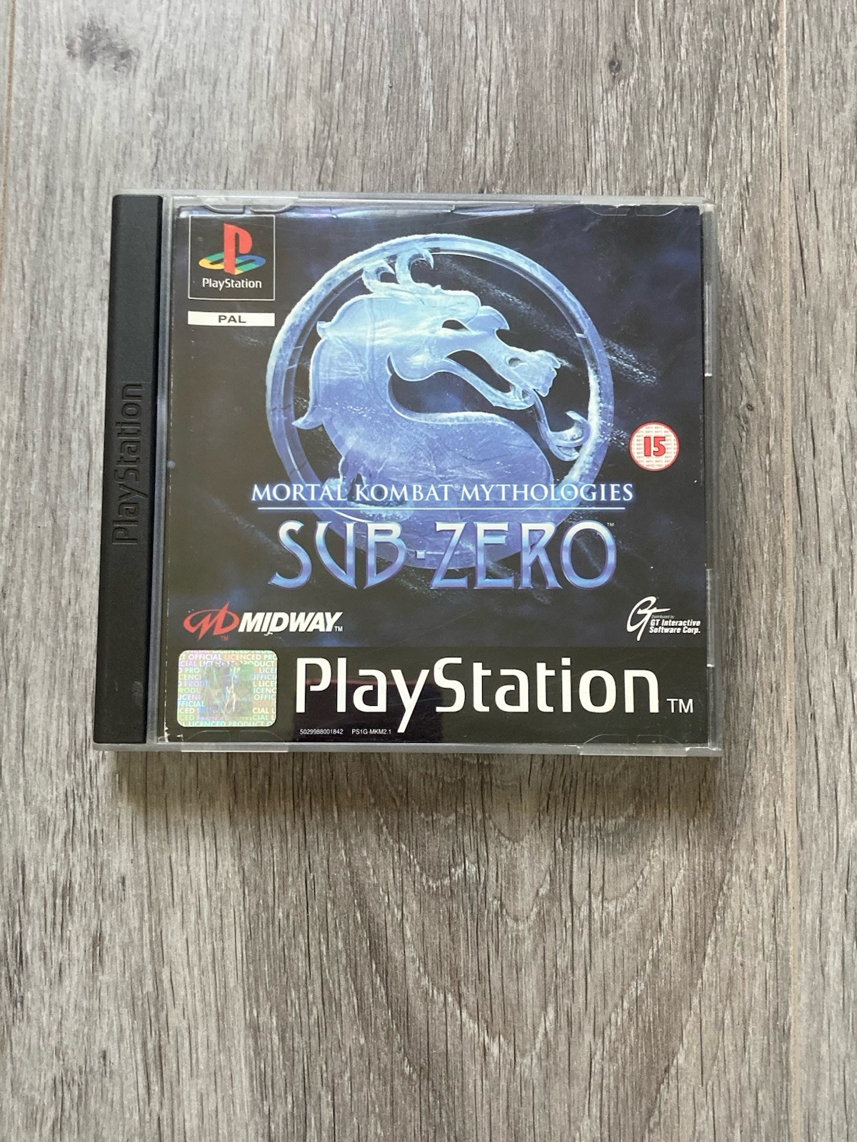 Mortal Kombat Mythologies Sub-Zero Ps1 Pal Fr Euro 